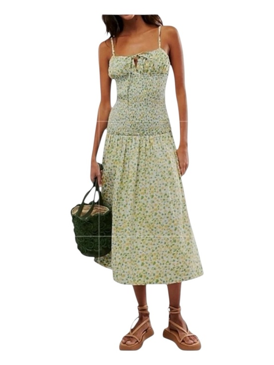 Free People Dresses & Skirts - FREE PEOPLE Lavender Daze Floral Midi Dress, Size M.